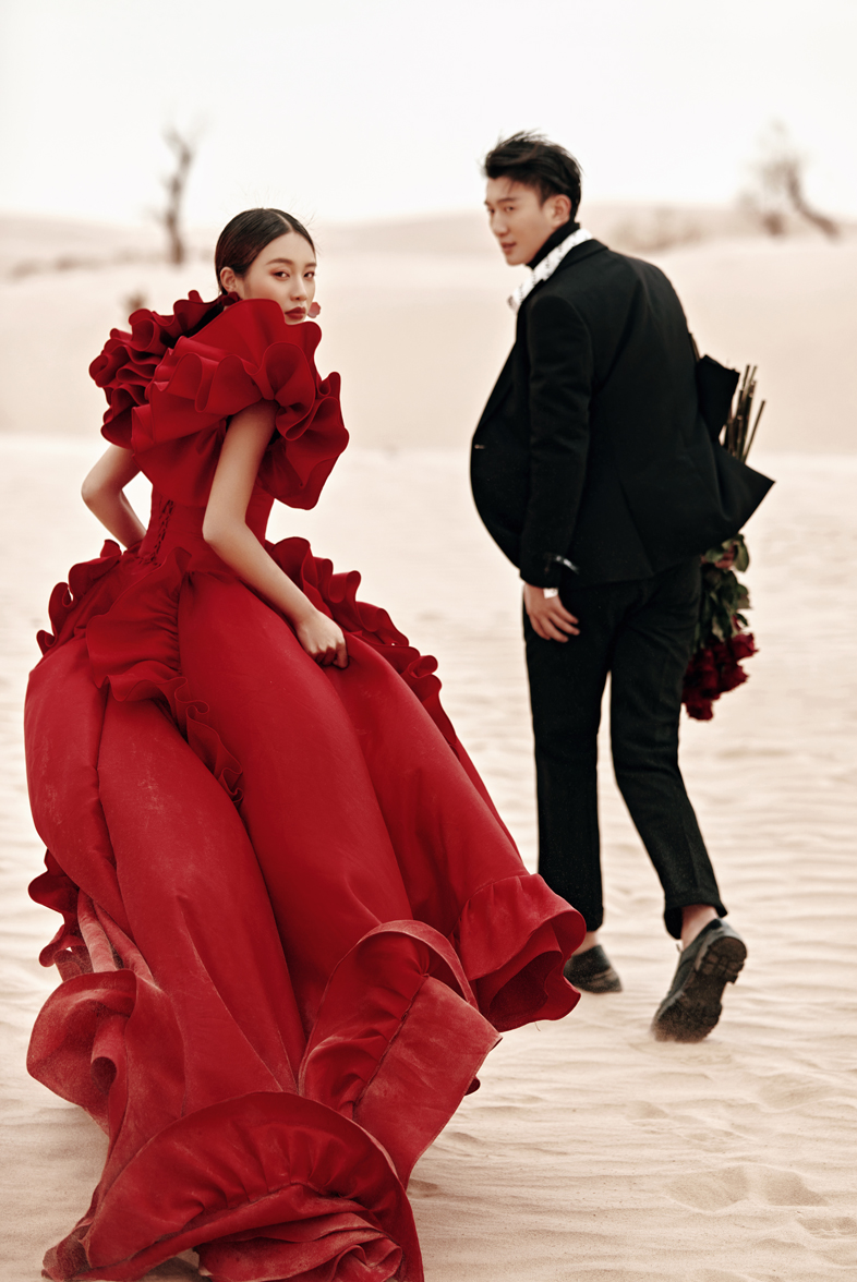  蒙漢結合婚紗照