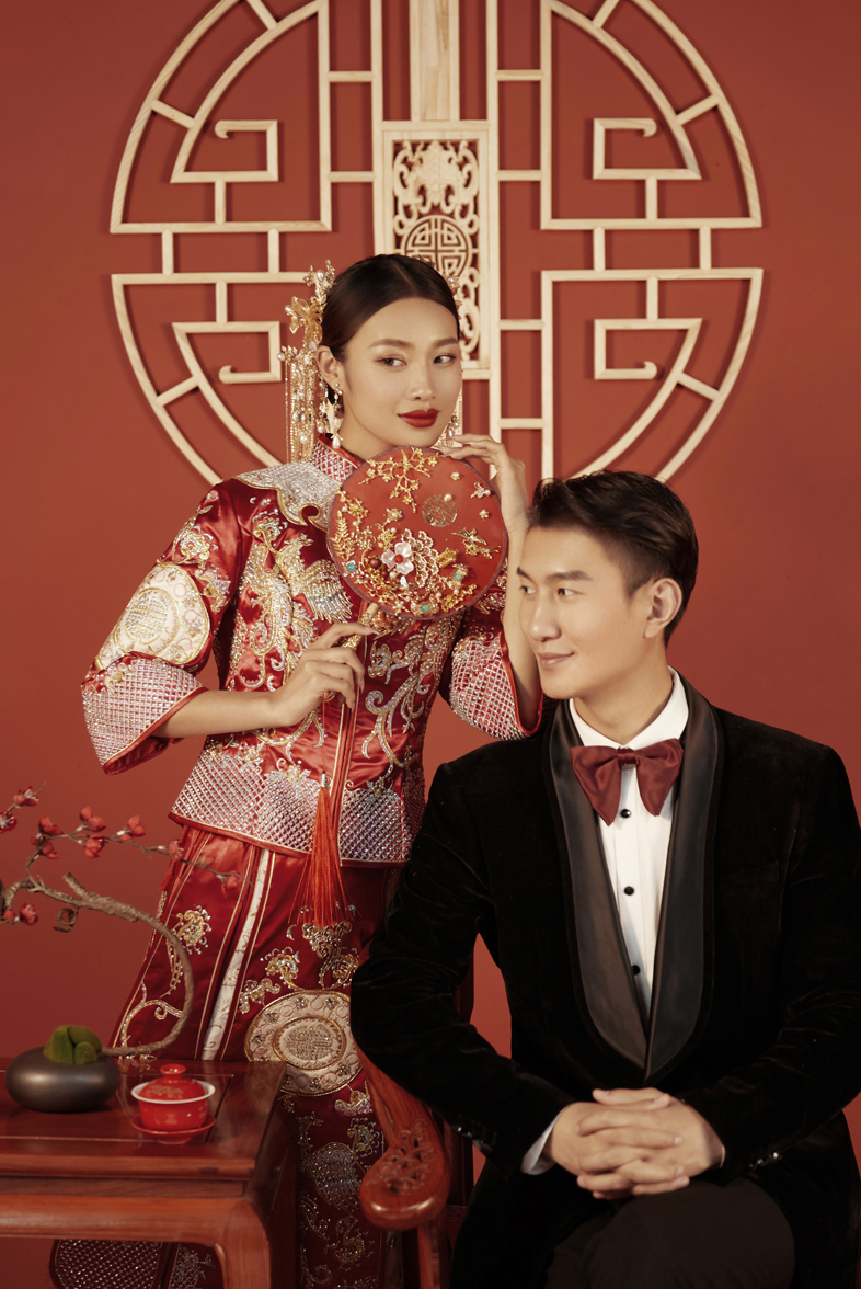  蒙漢結合婚紗照