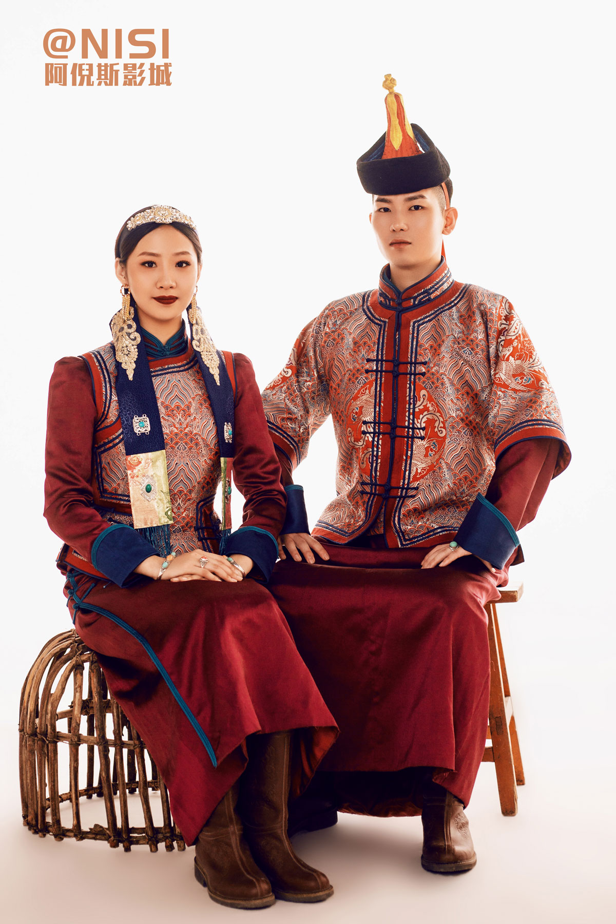  蒙古族特色婚紗照
