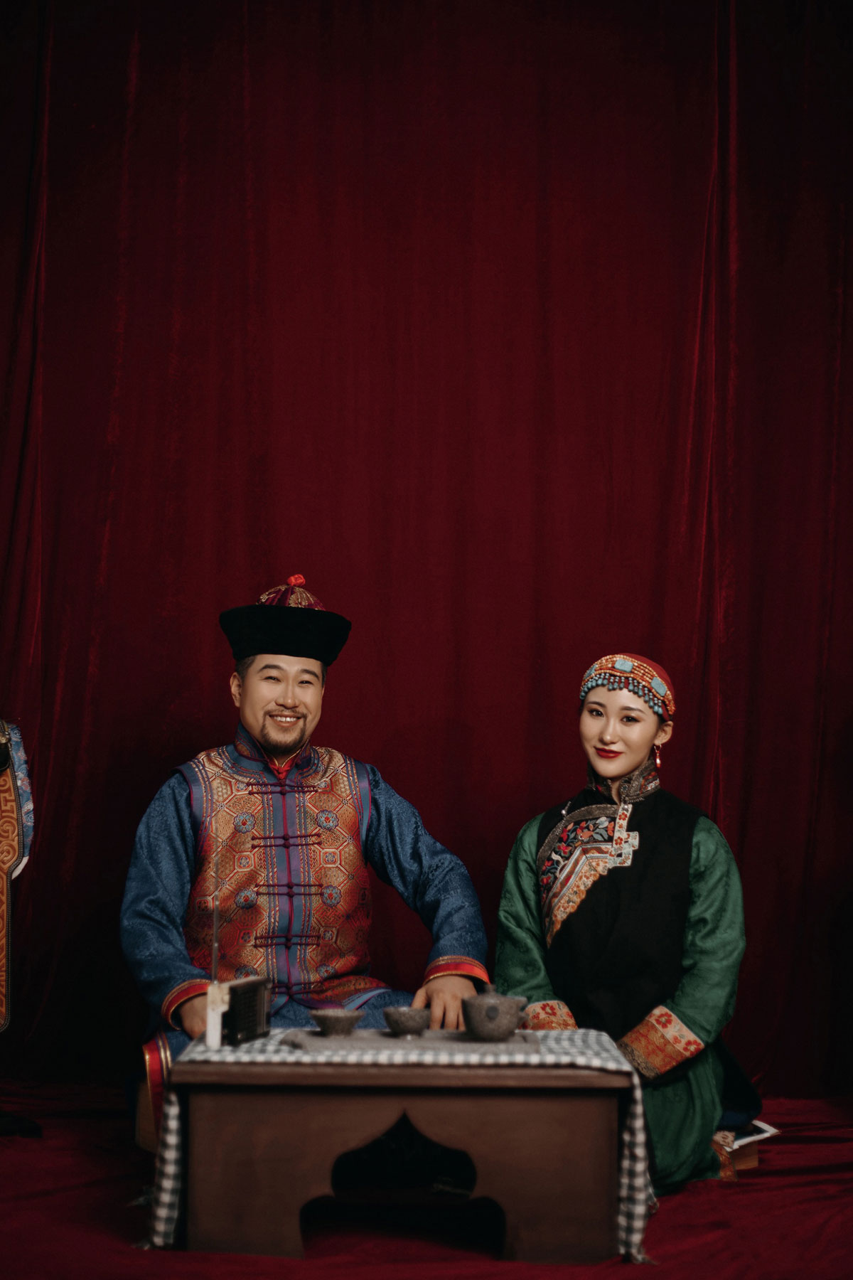  蒙古族特色婚紗照